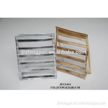 Patent PU & Clear EVA Cosmetic Pronotional/Toiletry Bag